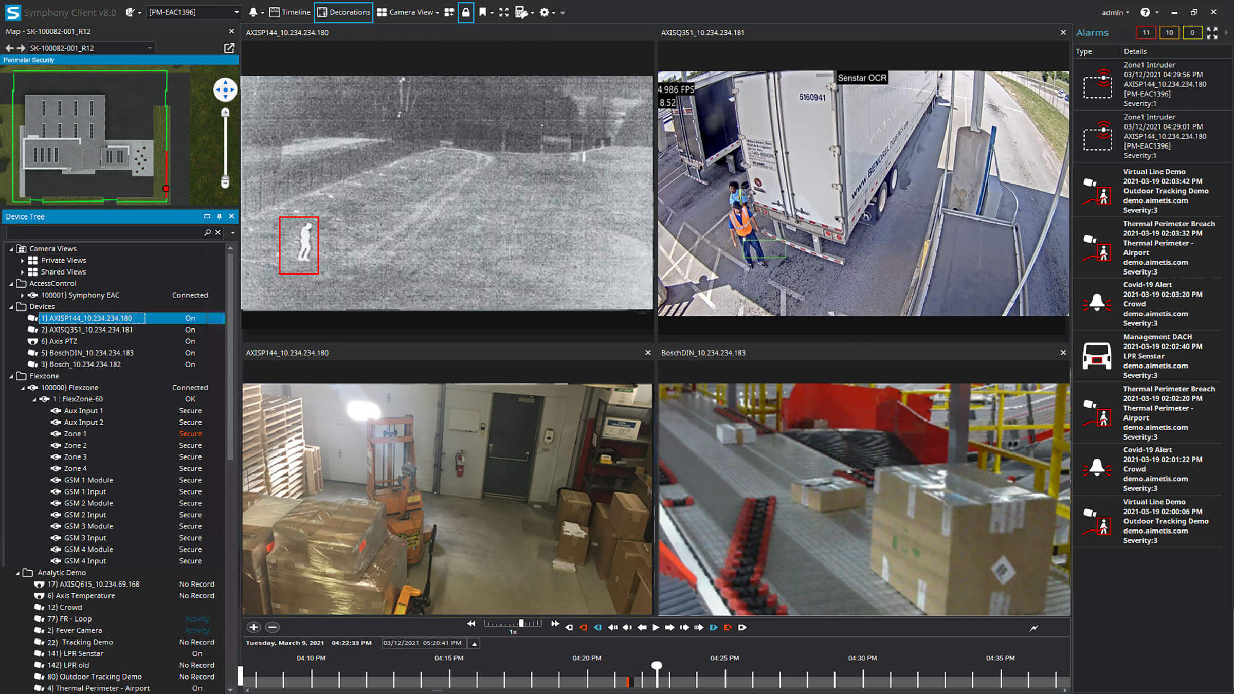 Senstar Symphony Common Operating Platform - Peritech
