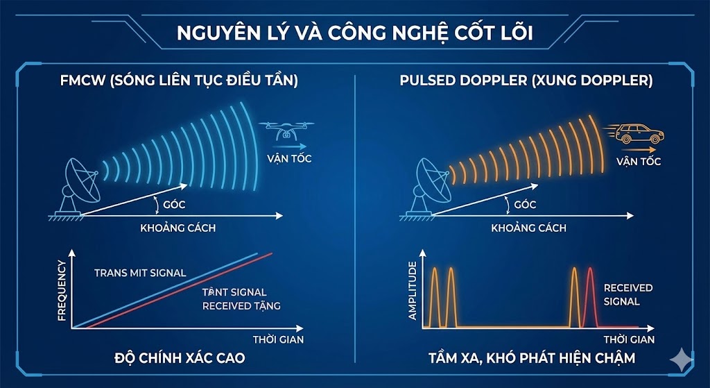 Radar PIDS, Hệ thống Radar giám sát diện rộng - Ground Surveillance Radar - GSR Radar PIDS, Hệ thống Radar giám sát diện rộng - Ground Surveillance Radar - GSR