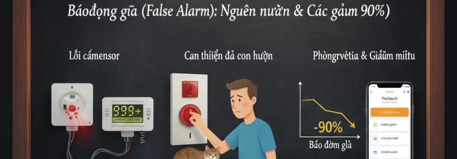 Báo động giả (False Alarm): nguyên nhân & cách giảm 90% - Báo động giả