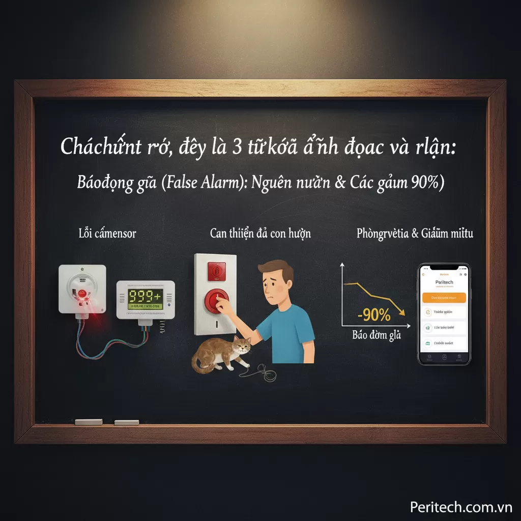 Báo động giả (False Alarm): nguyên nhân & cách giảm 90% - Báo động giả