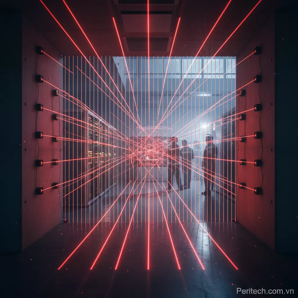 loại cảm biến - Lưới laser an ninh