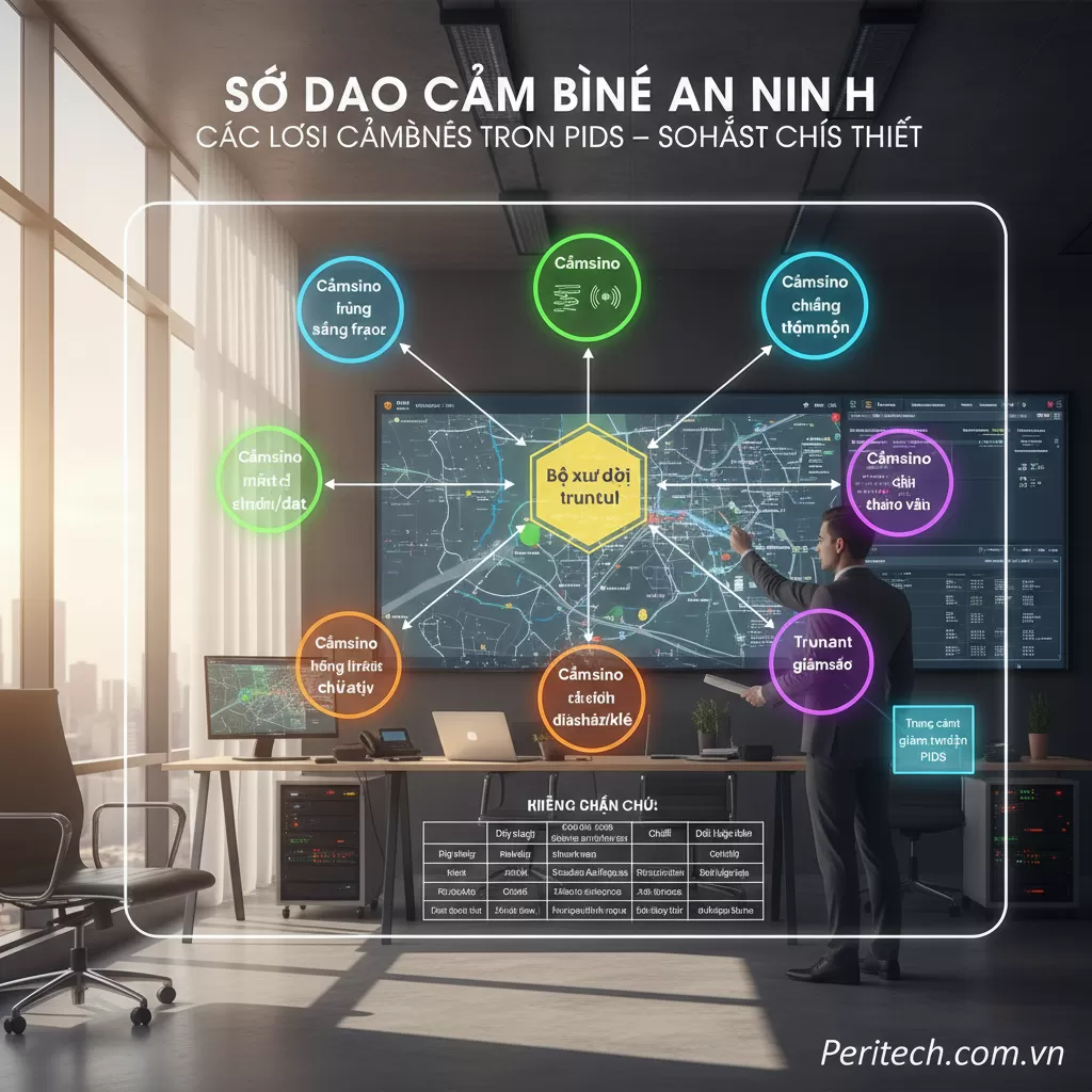 Các loại cảm biến trong PIDS – So sánh chi tiết - loại cảm biến