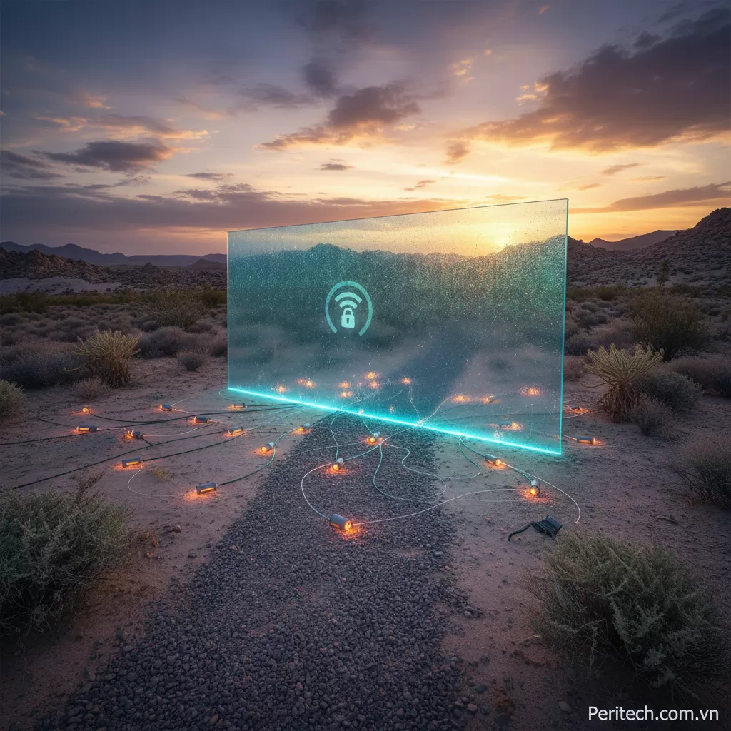 Cảm biến Chôn - Hàng rào an ninh vô hình