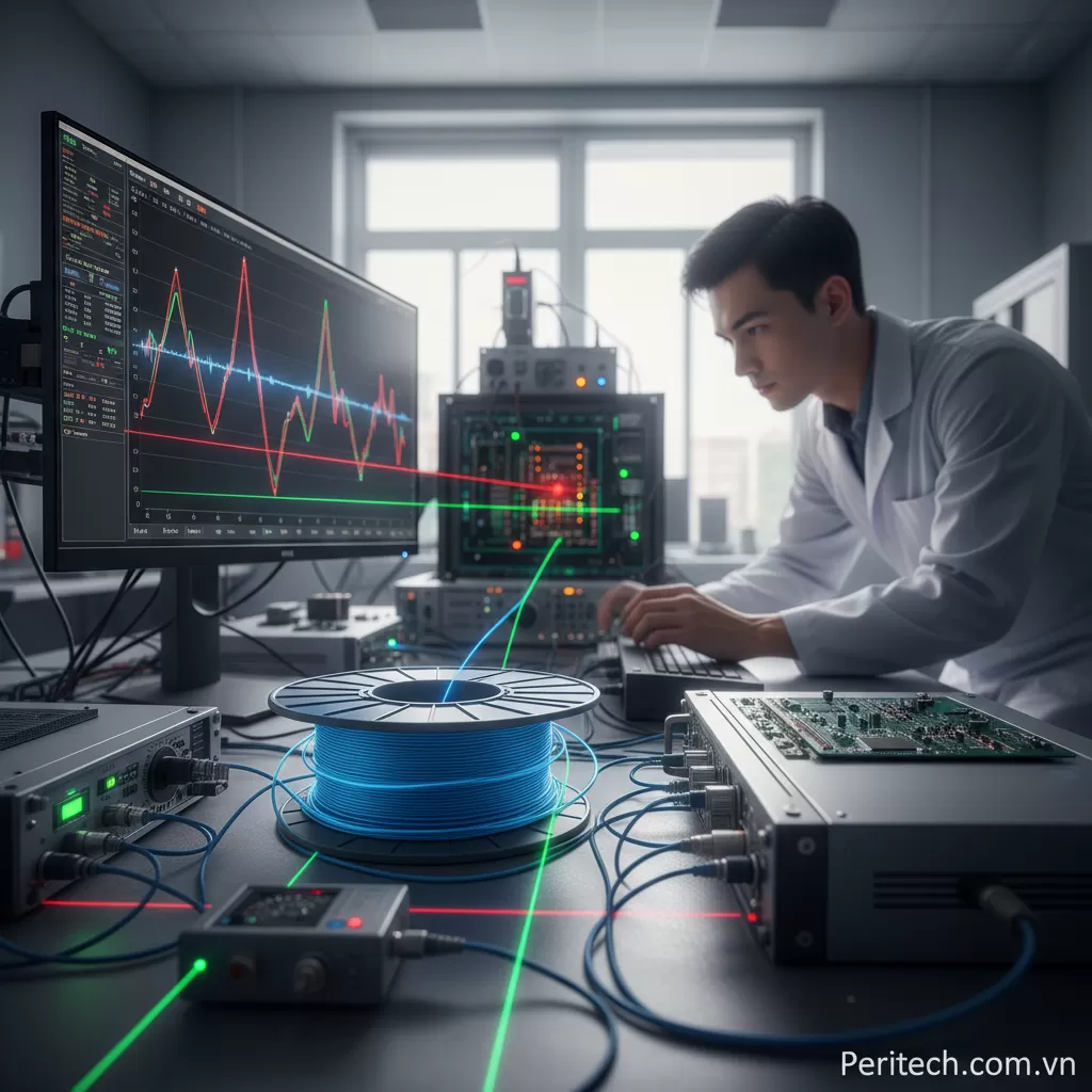 Cảm biến Sợi - Giám sát rung động quang