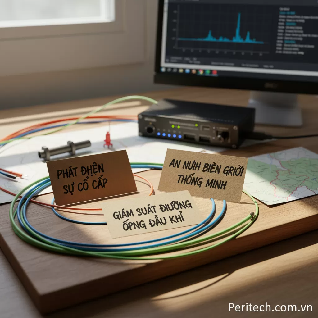 Cảm biến Sợi quang DAS. - Cảm biến Sợi