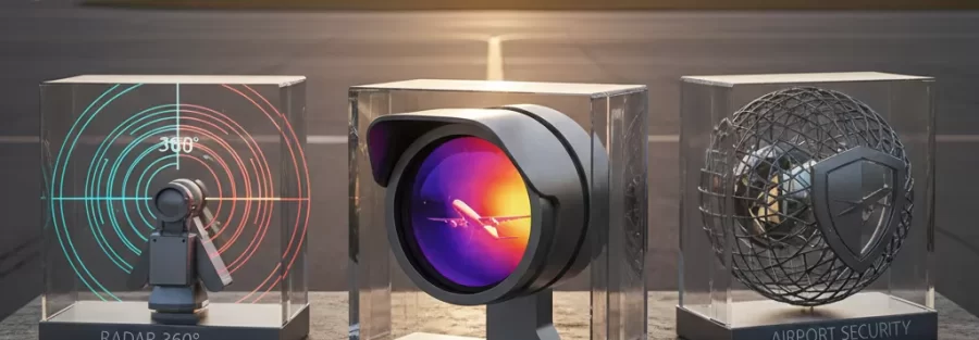 Case Study: Bảo vệ sân bay bằng Radar + Thermal 360° - Case Study: Bảo