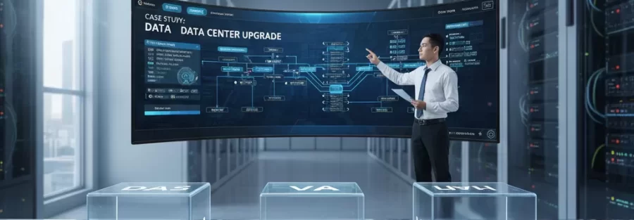 Case Study: Data Center Tier III sử dụng DAS + VA - Case Study: Data