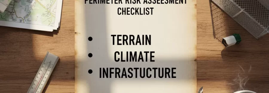 Checklist Đánh giá Rủi ro Chu vi (Perimeter Risk Assessment) trước khi chọn PIDS - Checklist Đánh giá