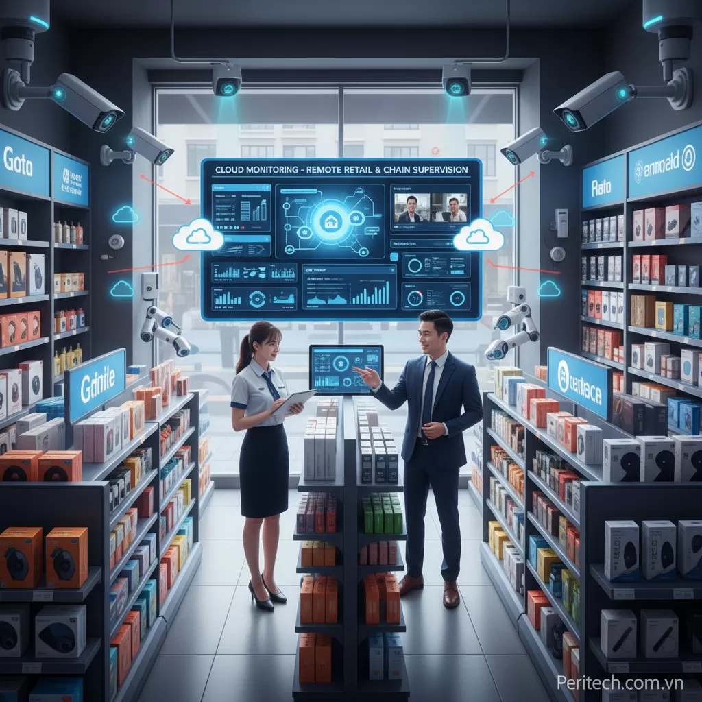Cloud Monitoring – giám sát từ xa dành cho bán lẻ, chuỗi