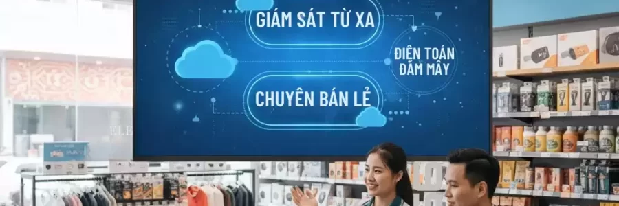 Cloud Monitoring – giám sát từ xa dành cho bán lẻ, chuỗi