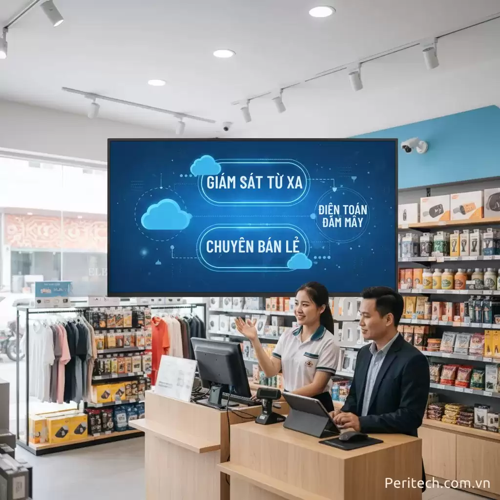 Cloud Monitoring – giám sát từ xa dành cho bán lẻ, chuỗi