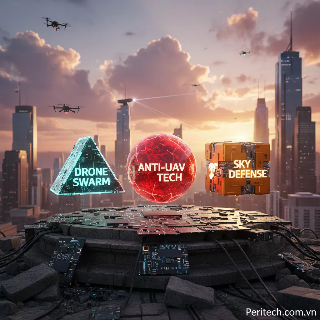 •Drone & Anti-UAV – Mối đe dọa mới - •Drone Anti-UAV Mối