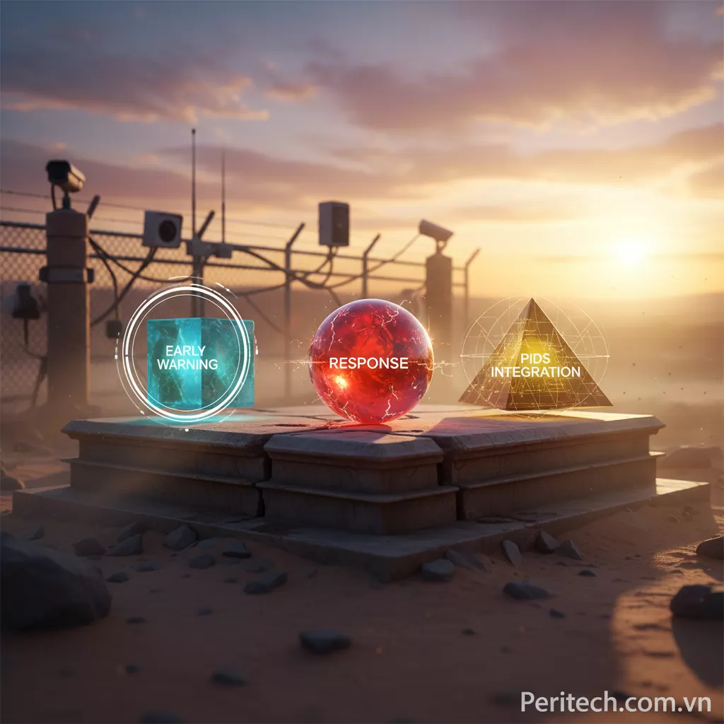 Hệ thống báo động kết hợp PIDS – Early Warning + Response - Hệ thống báo