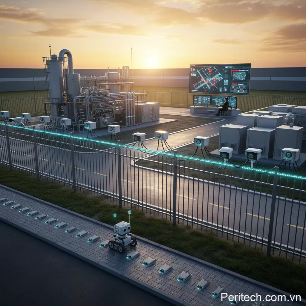 Hệ thống báo động kết hợp PIDS – Early Warning + Response - Hệ thống báo