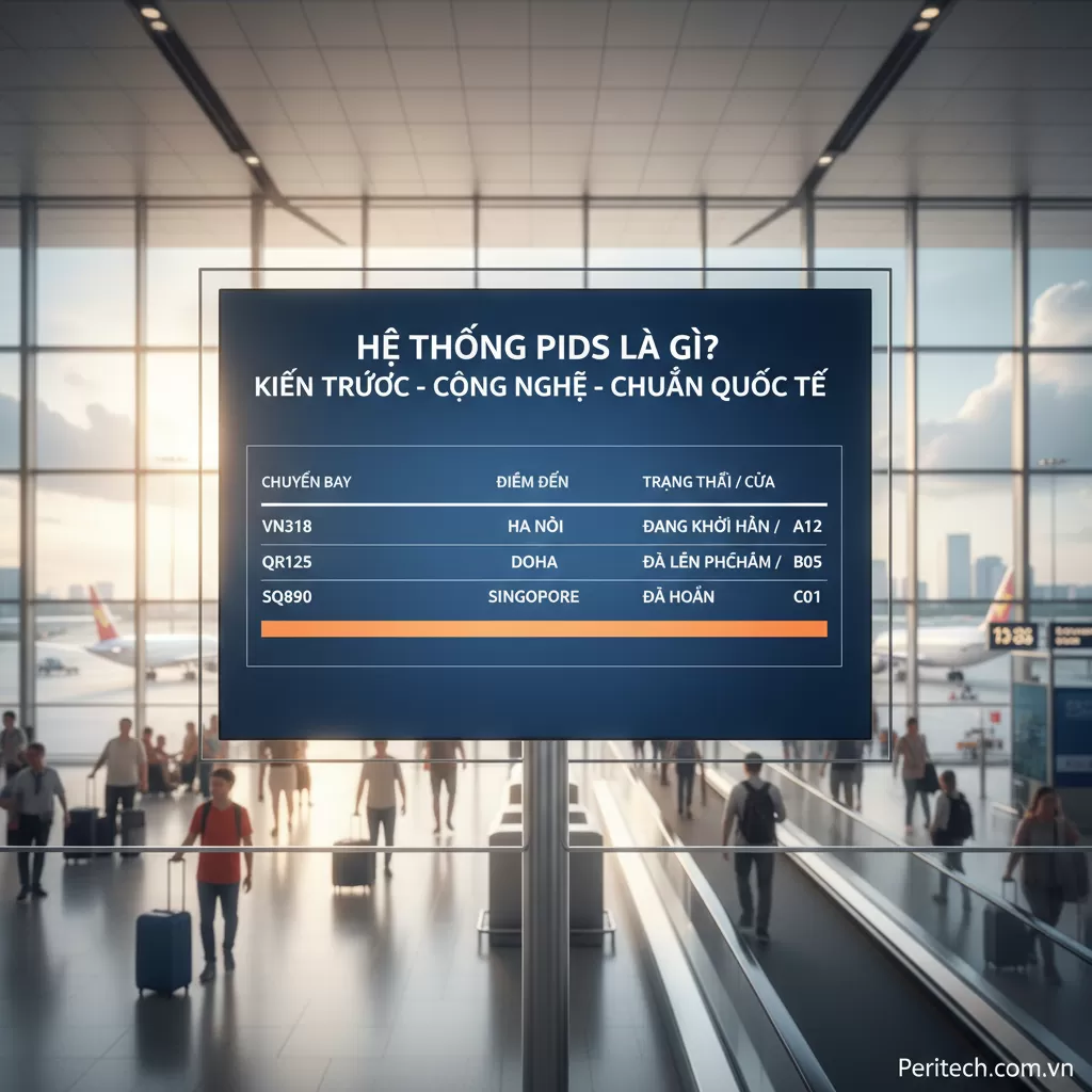 Hệ thống PIDS - Giao diện thông tin hành khách