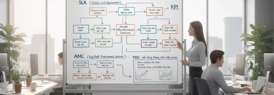 Mô hình bảo trì PIDS – SLA, AMC, KPI - hình bảo trì