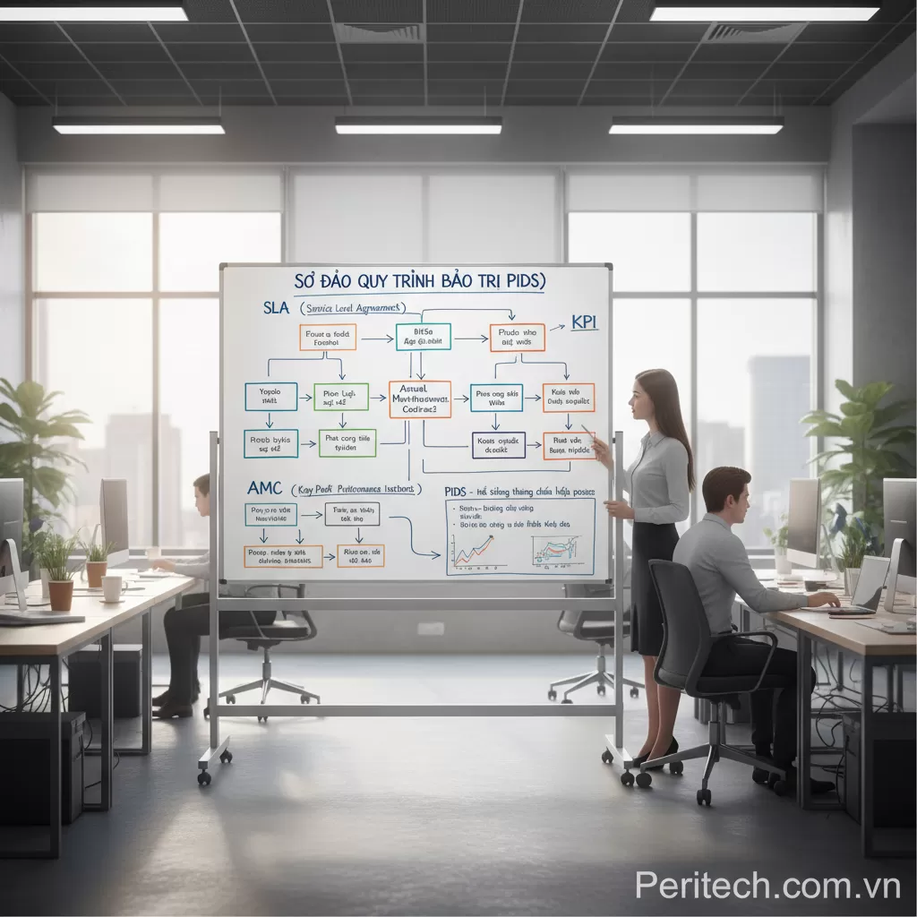 Mô hình bảo trì PIDS – SLA, AMC, KPI - hình bảo trì