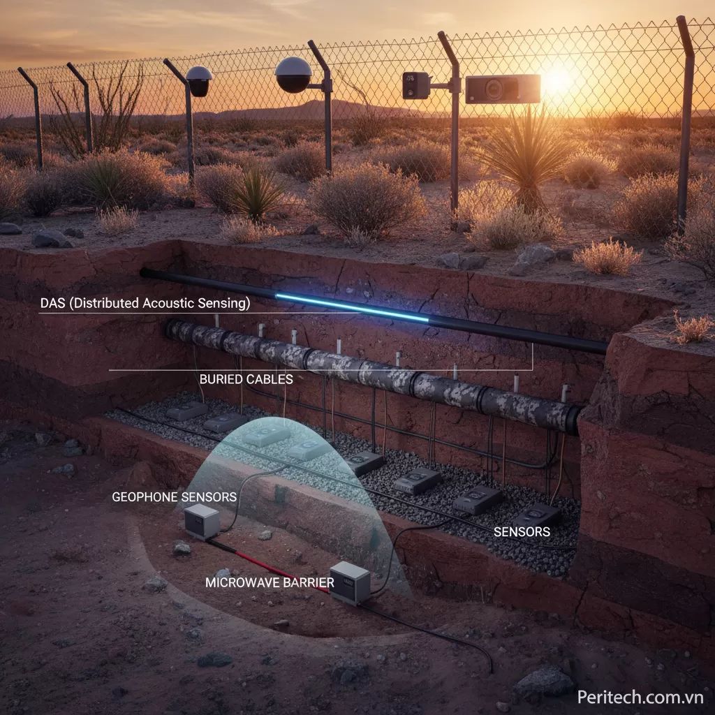 Phân loại cảm - An ninh vành đai ngầm