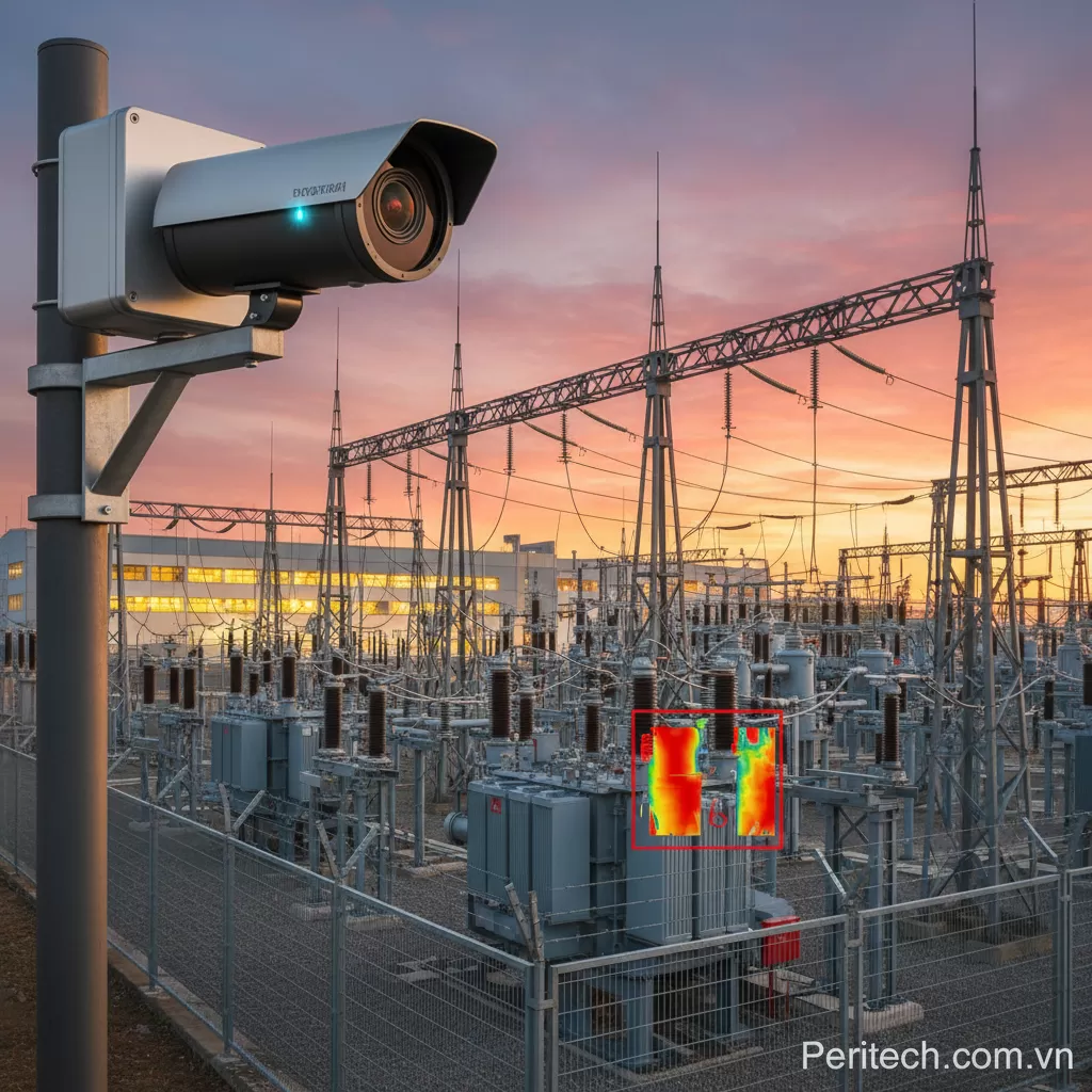 PIDS Trạm điện, - Camera nhiệt bảo vệ trạm