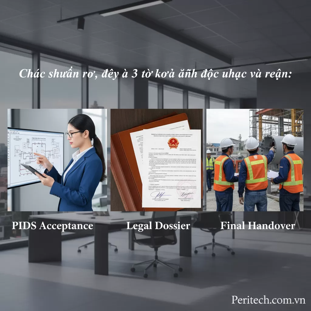 Quy trình nghiệm thu PIDS & hồ sơ pháp lý Việt Nam - trình nghiệm PIDS