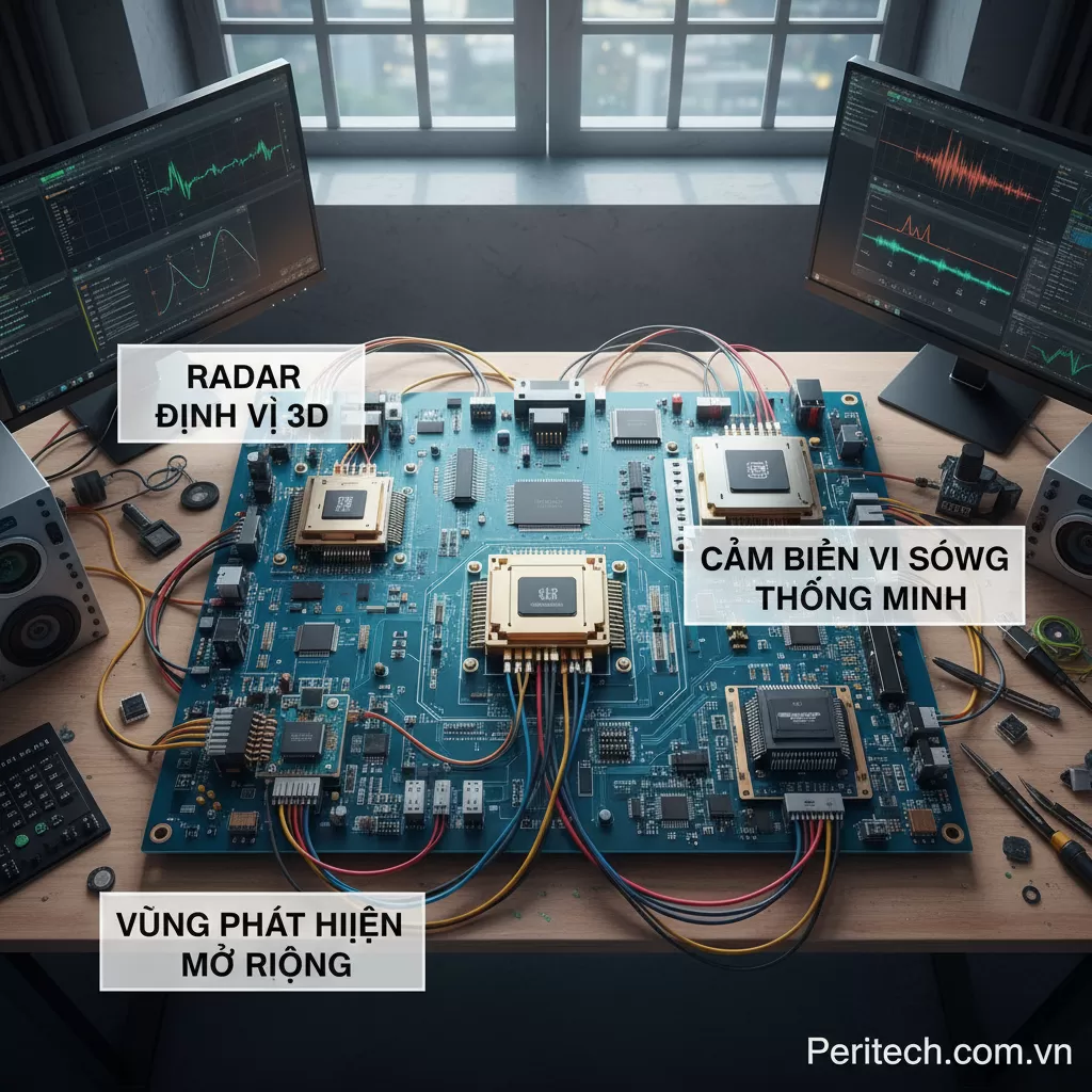 Radar – Vi sóng & Vùng Phát hiện mở - Radar sóng Vùng