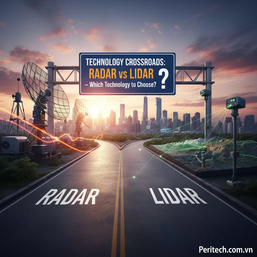Radar LiDAR chọn - Ngã rẽ công nghệ cảm biến