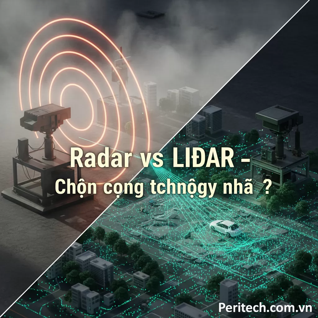 Radar LiDAR chọn - Sóng Radar đối lập Lưới điểm