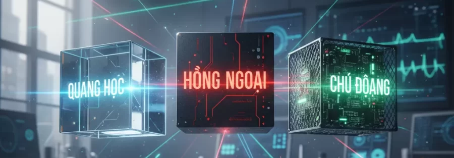 Rào chắn Quang học – Hồng ngoại Chủ động. - Rào chắn Quang