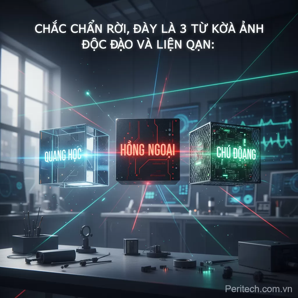 Rào chắn Quang học – Hồng ngoại Chủ động. - Rào chắn Quang