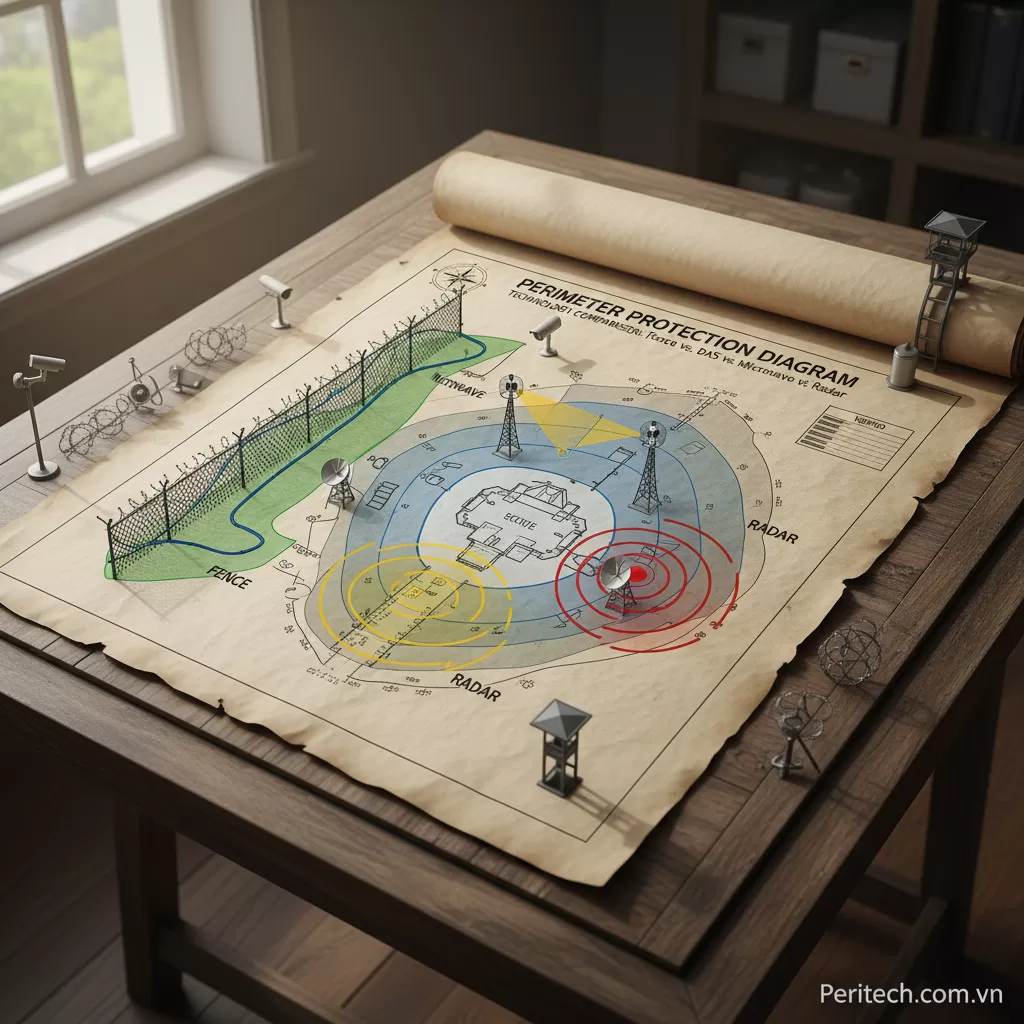 sánh công nghệ: - Sơ đồ bảo vệ chu vi