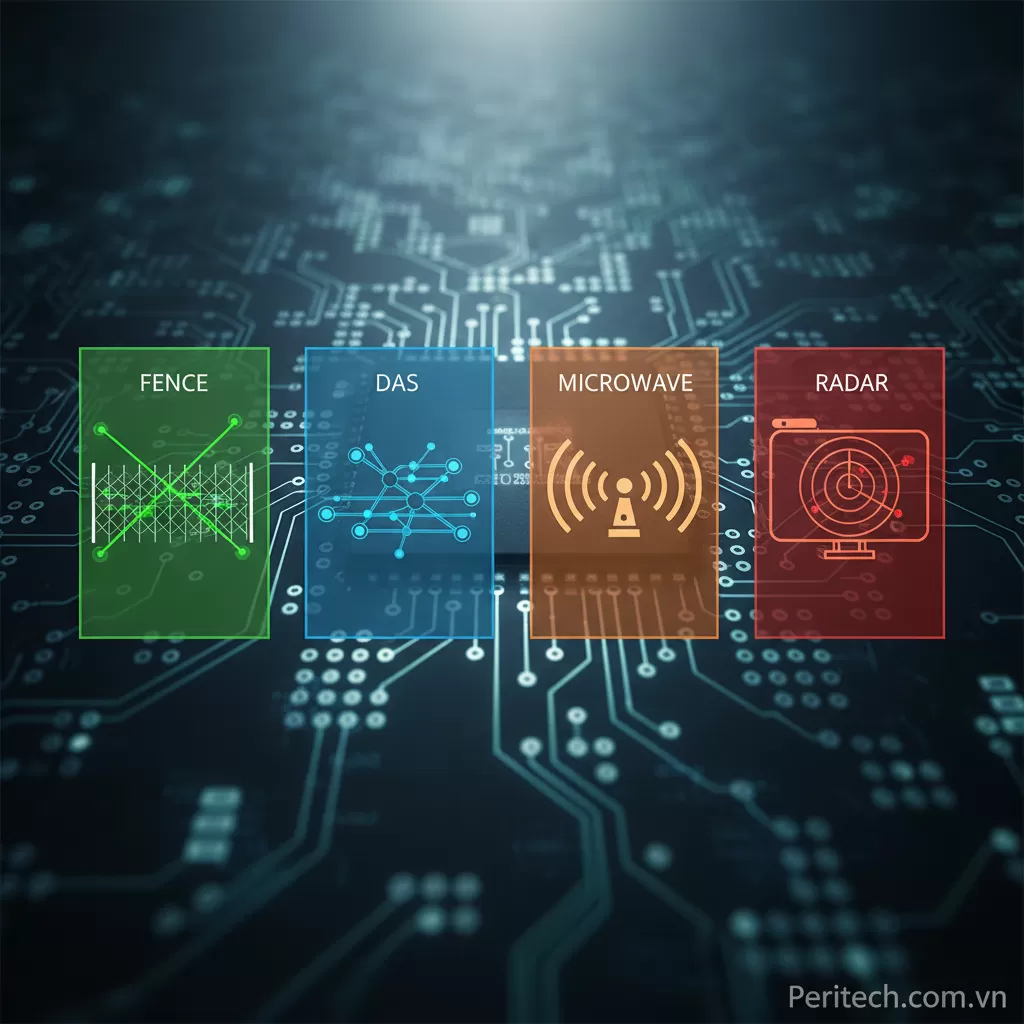 So sánh các công nghệ: Fence vs DAS vs Microwave vs Radar - sánh công nghệ: