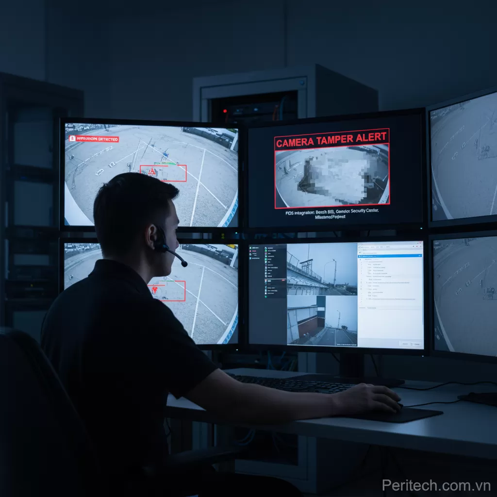 Tích hợp PIDS - Cảnh báo xâm nhập camera