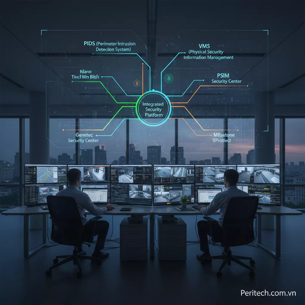 Tích hợp PIDS với VMS/PSIM (Bosch BIS, Genetec, Milestone) - Tích hợp PIDS