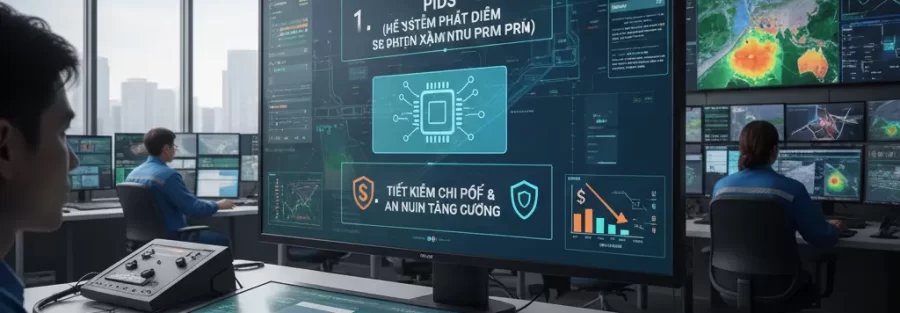 •Tối ưu chi phí an ninh bằng PIDS + AI - •Tối phí ninh