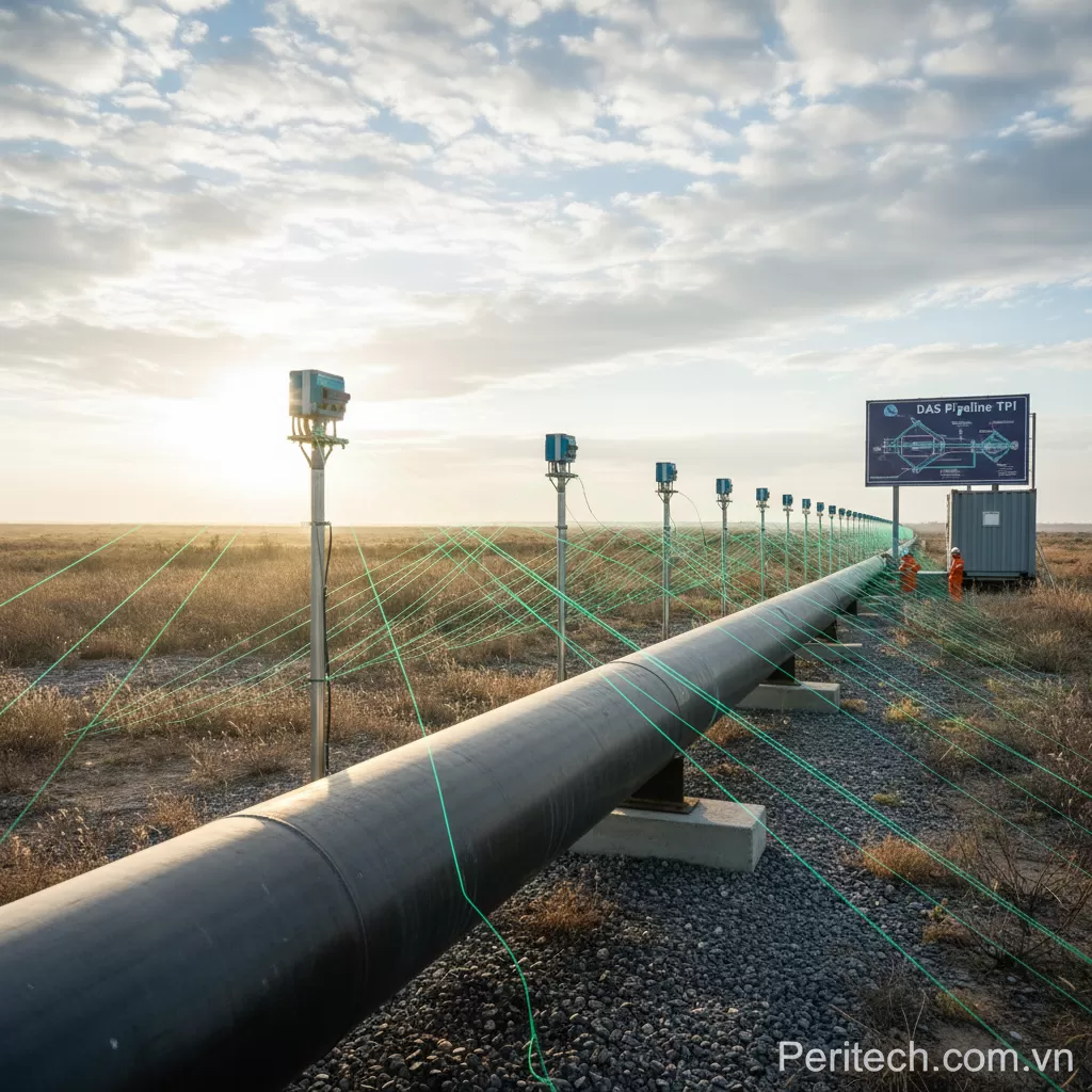 Bảo vệ đường ống dầu khí bằng công nghệ DAS
