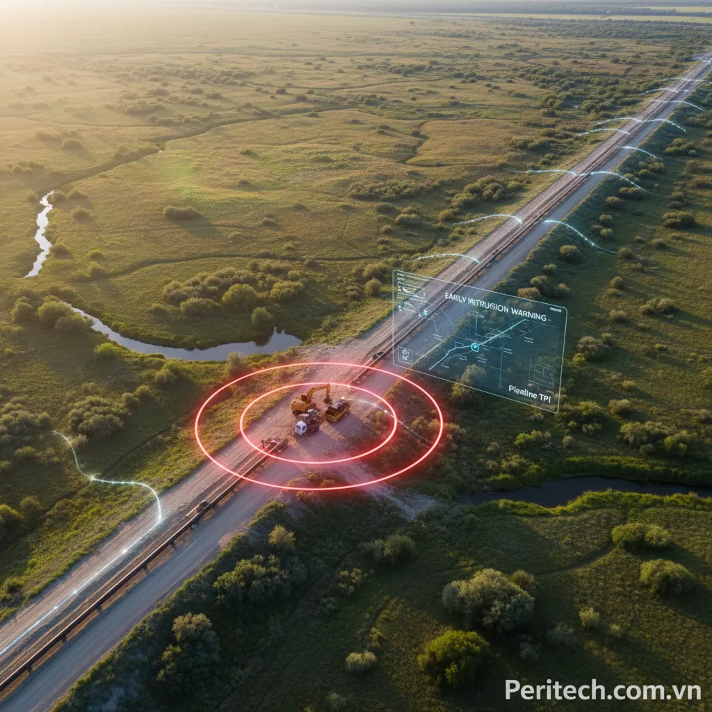 Bảo vệ đường ống dầu khí bằng công nghệ DAS