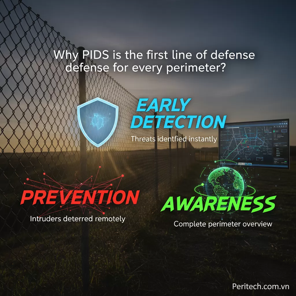 Vì sao PIDS là lớp bảo vệ đầu tiên của mọi chu vi? - PIDS lớp bảo