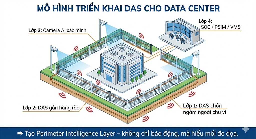 DAS cho trung tâm dữ liệu Data Center