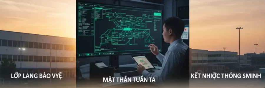 Cẩm nang 7 bước triển khai hệ thống an ninh chu vi cho nhà kho và trung tâm logistics, - Cẩm nang bước