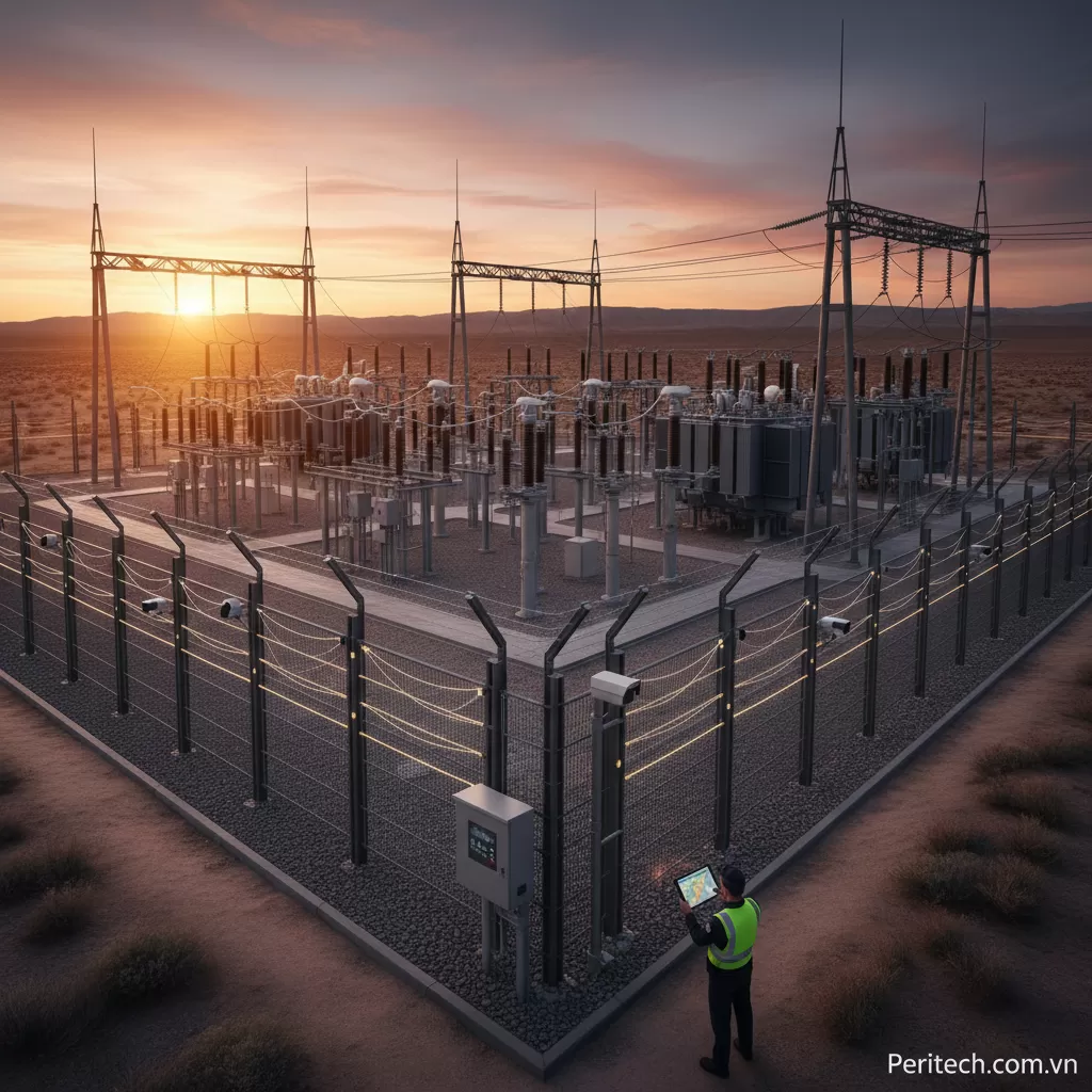 Giải pháp bảo - Hàng rào cảm biến