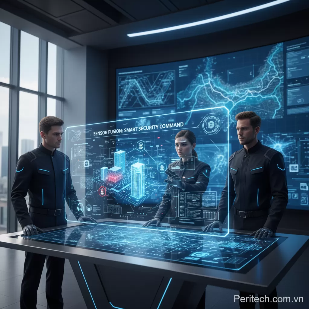 Hợp nhất cảm - Giao diện chỉ huy 3D