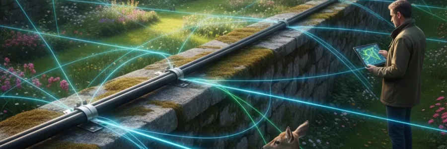 Tận dụng hạ tầng cáp quang viễn thông có sẵn để làm cảm biến bảo vệ chu vi, - Tận dụng hạ